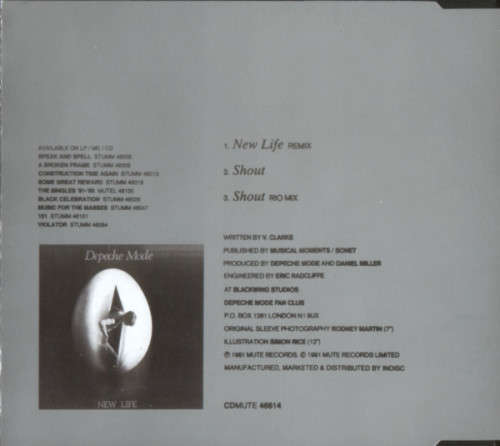 Depeche Mode - New Life Maxi Single Import