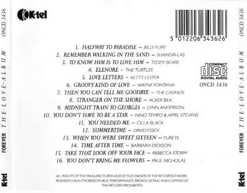 Various - Forever - Love Album CD Import