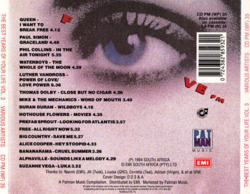 Various - Best Years of Your Life Volume 3 CD