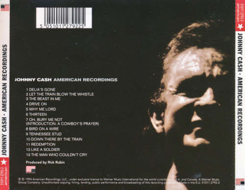 Johnny Cash - American Recordings CD Import