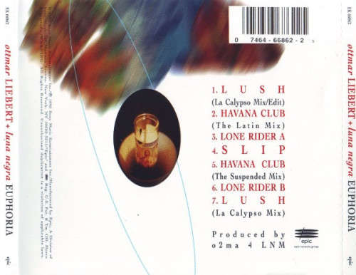 Ottmar Liebert and Luna Negra - Euphoria CD Import