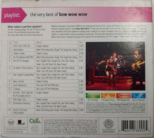 Bow Wow Wow - Playlist: Very Best of CD Import