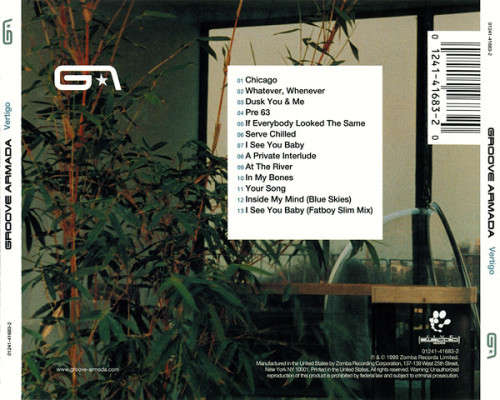 Groove Armada - Vertigo CD Import