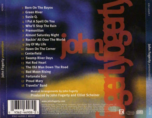John Fogerty - Premonition CD Import