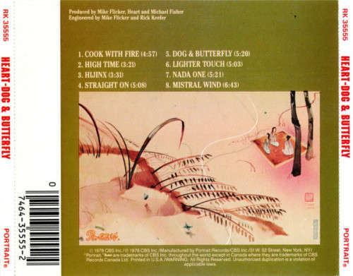 Heart - Dog and Butterfly CD Import