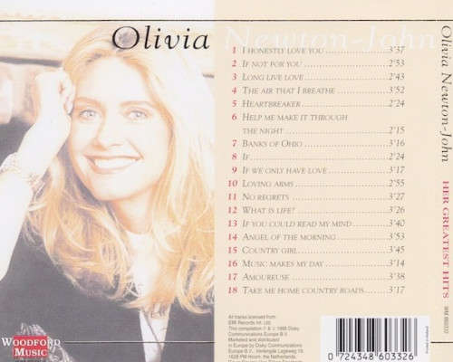 Olivia Newton-John - Simply the Best - I Honestly Love You - Her Greatest Hits CD Import
