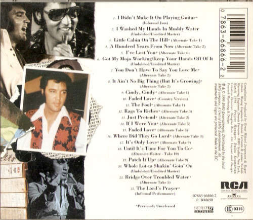 Elvis Presley - Hundred Years From Now CD Import