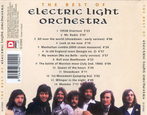 Electric Light Orchestra - Best of CD Import