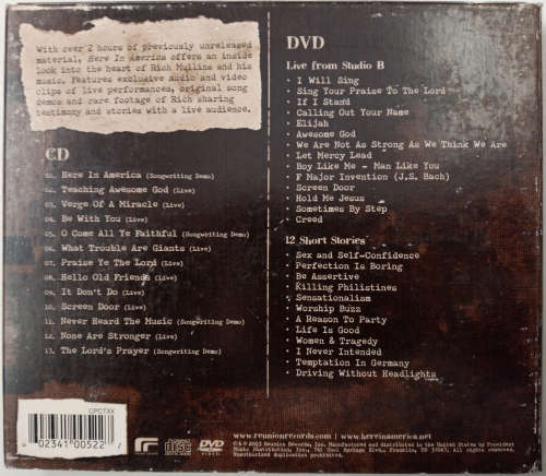 Rich Mullins - Here In America CD and DVD Import
