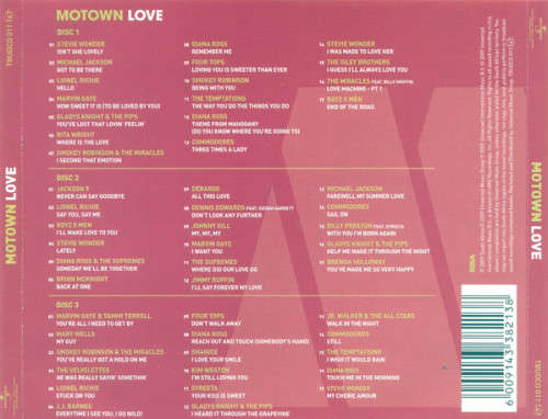 Various - Motown Love Triple CD