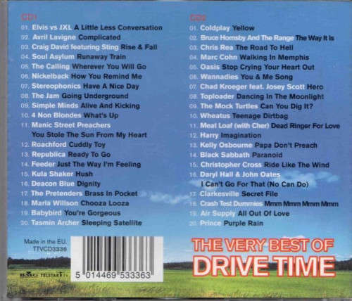 Various - Very Best of Drive Time (40 Driving Classics and Feel Good Anthems) Double CD Import