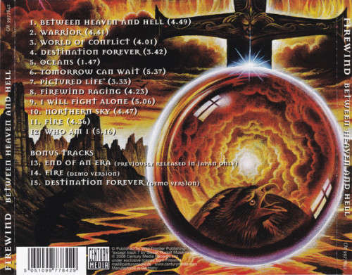 Firewind - Between Heaven and hell CD Import