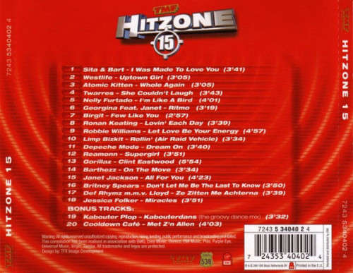 Various - TMF Hitzone 15 CD Import