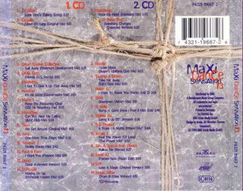 Various - Maxi Dance Sensation 13 Double CD Import