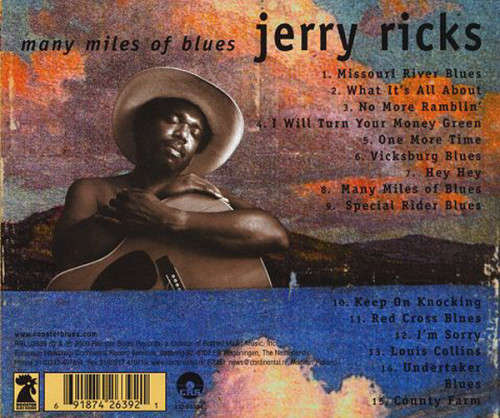 Jerry Ricks - Many Miles of Blues CD Import