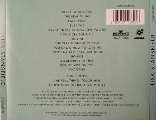 Lisa Stansfield - Lisa Stansfield CD