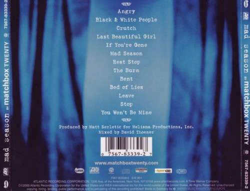 Matchbox Twenty - Mad Season CD Import