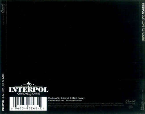 Interpol - Our Love To Admire CD Import