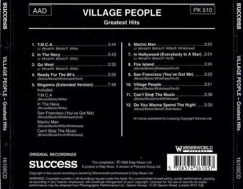 Village People - Greatest Hits CD Import