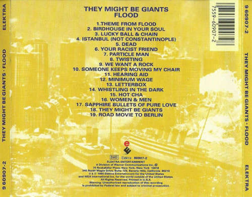 They Might Be Giants - Flood CD Import