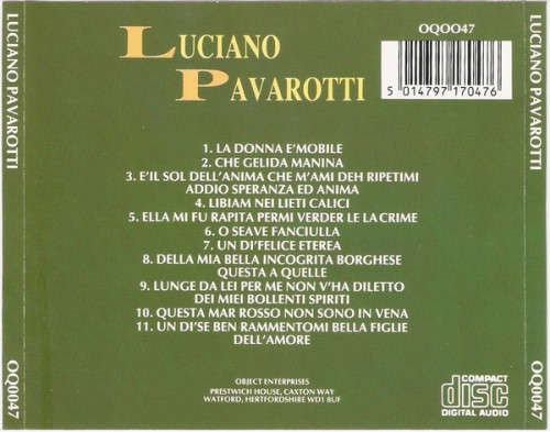 Luciano Pavarotti - The Collection CD Import
