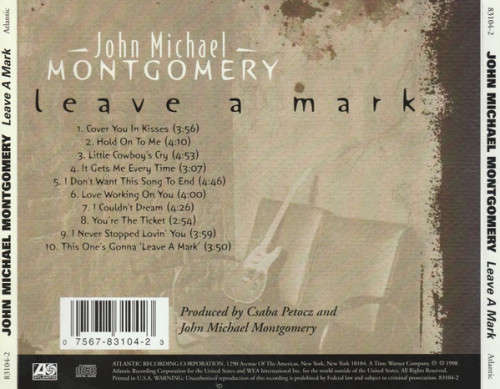 John Michael Montgomery - Leave a Mark CD Import