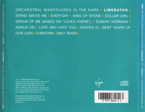 OMD - Liberator CD Import