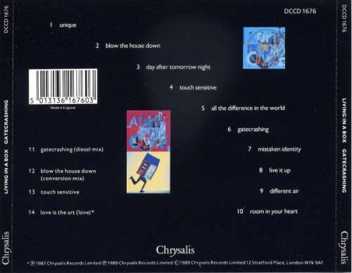 Living In a Box - Gatecrashing CD Import