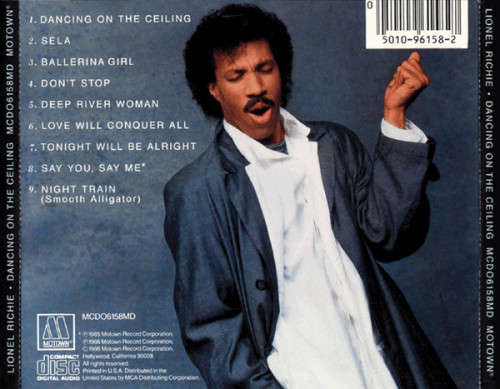 Lionel Richie - Dancing On the Ceiling CD Import