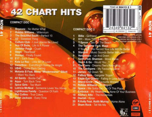 Various - Now That`s What I Call Music! 41 Double CD Import