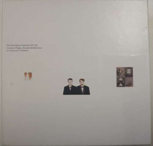 Pet Shop Boys - Originals 3x CD Box Set Import
