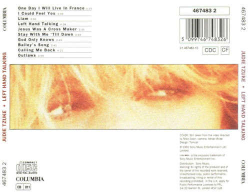Judie Tzuke - Left Hand Talking CD Import