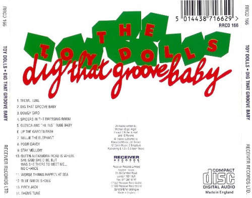 Toy Dolls - Dig That Groove Baby CD Import