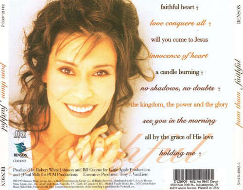 Pam Thum - Faithful CD Import