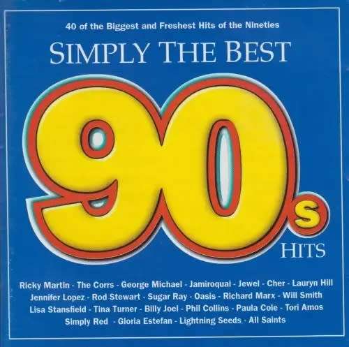 Various - Simply The Best 90`s Hits Double CD
