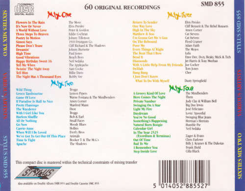 Various - Sixties Mix Two Double CD Import