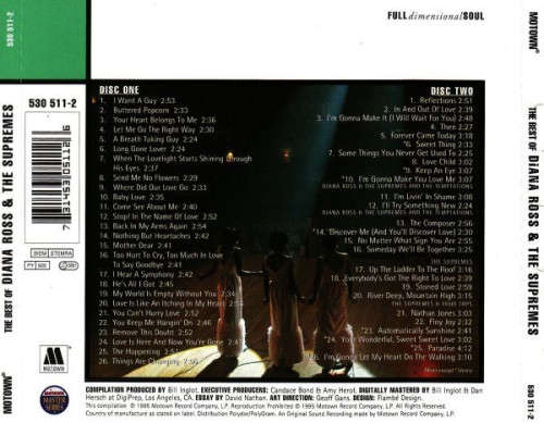 Diana Ross and Supremes - Best of Double CD Import