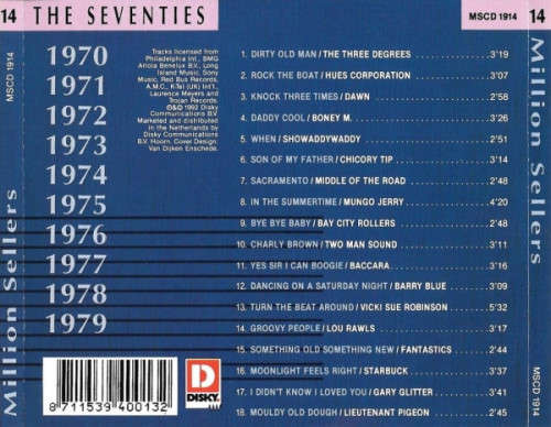 Various - Million Sellers 14 (Seventies) CD Import