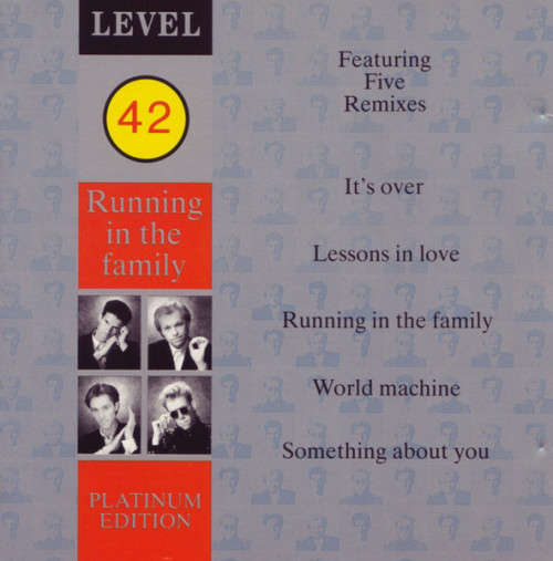 Level 42 - Running In the Family (Platinum Edition) CD Import