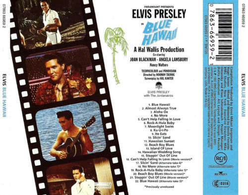 Elvis Presley - Blue Hawaii CD Import
