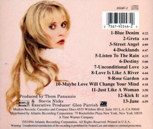 Stevie Nicks - Street Angel CD Import