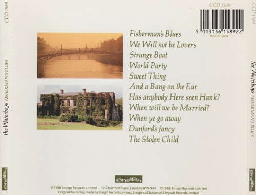 Waterboys - Fisherman`s Blues CD Import