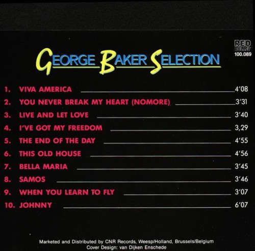 George Baker Selection - Viva America CD Import