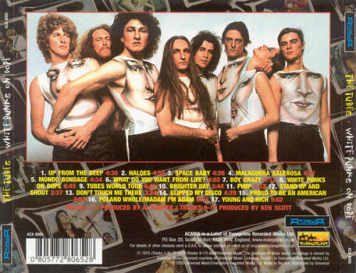 Tubes - White Punks On Dope (Tubes and Young and Rich)  CD Import