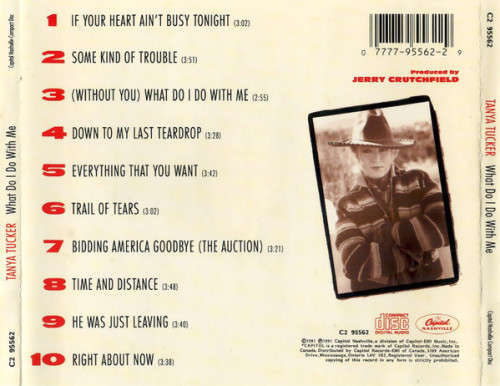 Tanya Tucker - What Do I Do With Me CD Import
