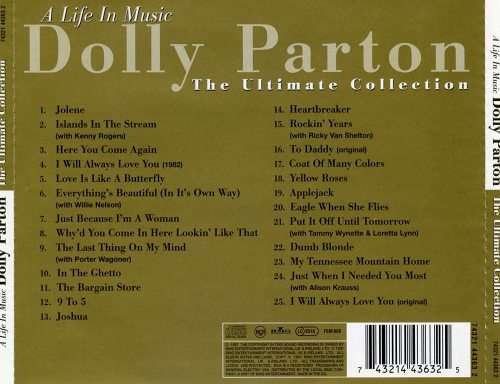 Dolly Parton - A Life In Music: Ultimate Collection Double CD Import