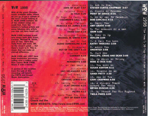 Various - WOW 1998 Double CD Import