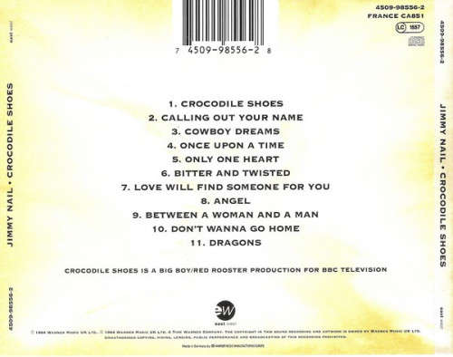 Jimmy Nail - Crocodile Shoes CD Import