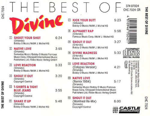 Divine - Best of CD Import