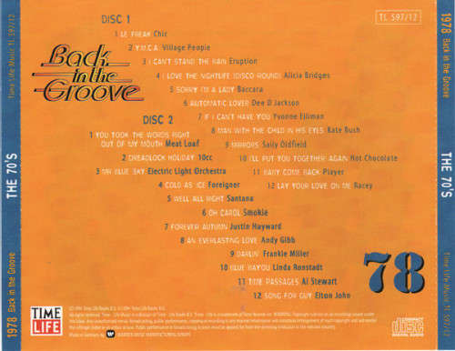 Various - The 70`s - Back In the Groove 78 Double CD Import